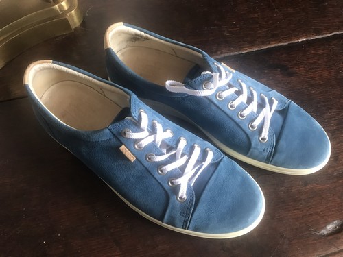 Ecco soft womens - womens, blue
