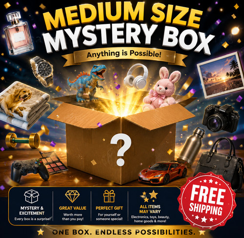Medium mystery box - mystery,