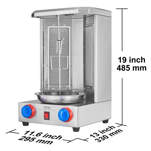 Gas shawarma grill - shawarma,