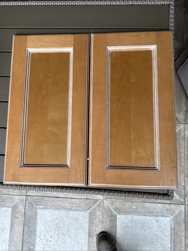 Pair kitchen doors - kitchen, solid