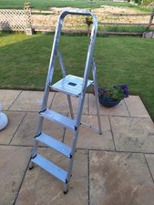 Abru aluminium step ladder - step, 4