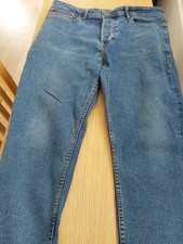 Mens Primark Blue Jeans Waist