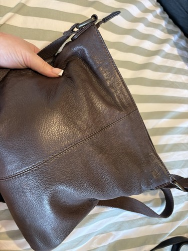 Brown leather fat face - brown,