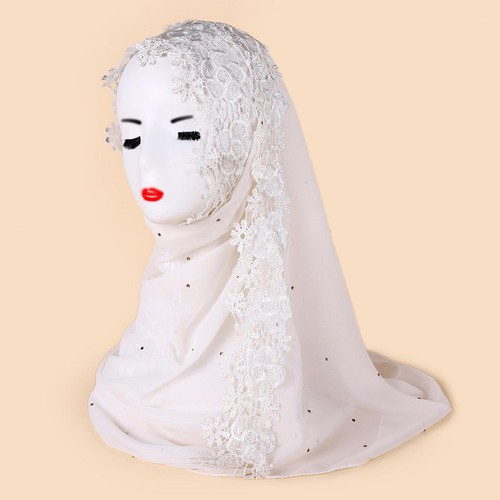 Shawls scarves lace applique - lace,