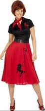 50s style poodle dress costume