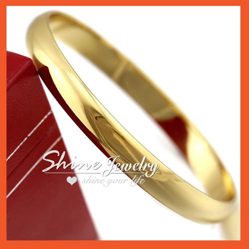 18k plain gold solid - 18k,