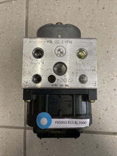 F650gs r13 abs unit - r13, hydraulic
