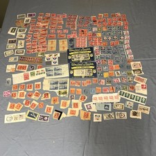 Vintage Stamp Collectors Hoard
