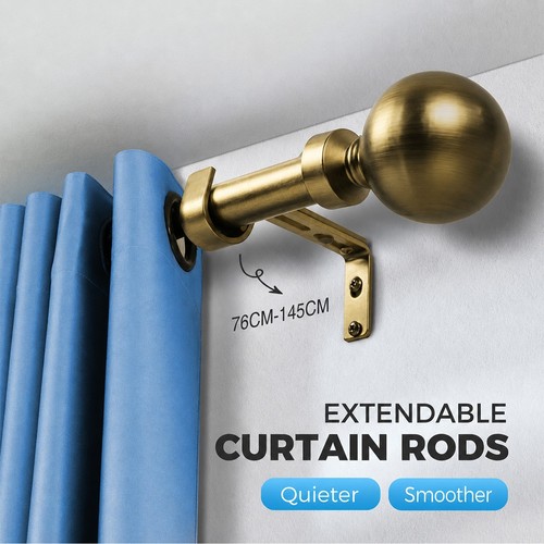Extendable curtain poles for - extendable,