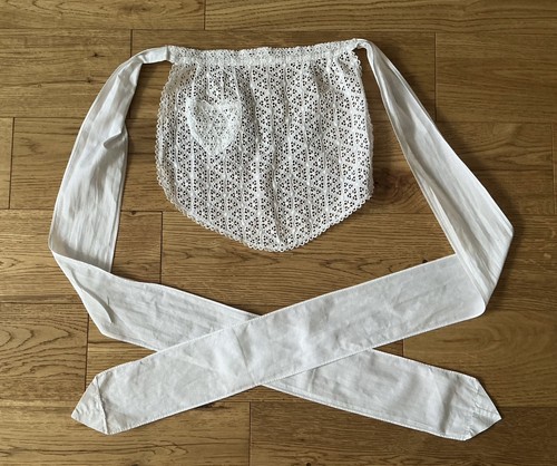 Vintage waist apron pinny - waist,