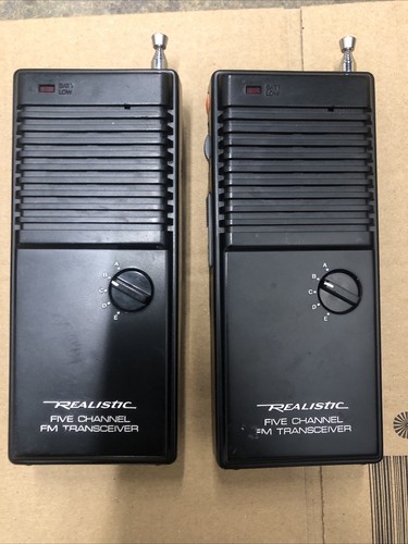 Two realistic trc - two, walkie