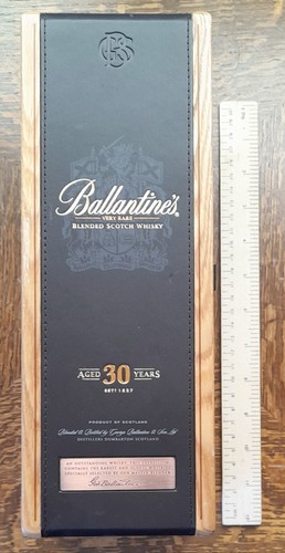 Empty ballantine year - ballantine’s, 30