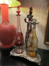 Antique Silver Plated Tantalus