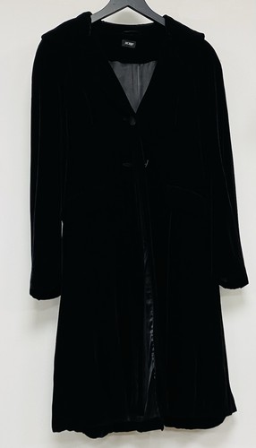 Hobbs velvet coat black - coat,