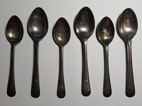 Old coffee spoons and - old,