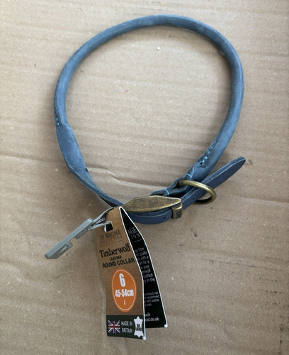 Ancol timberwolf leather - timberwolf, round