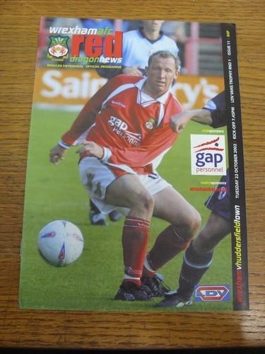 2001 wrexham v - wrexham,