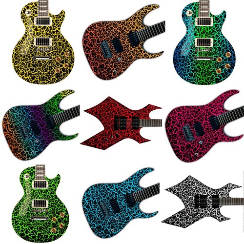 Metal crackle paint - metal,