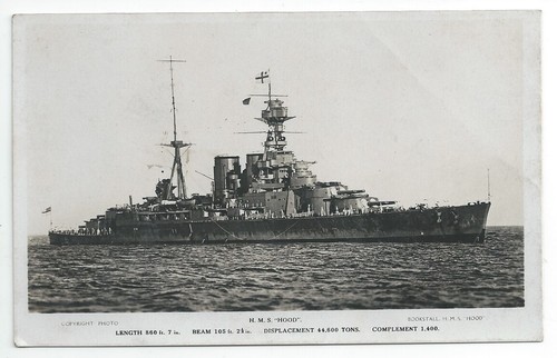 Hms hood battlecruiser royal - hms,