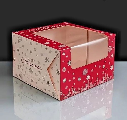 Christmas cake box - christmas, festive