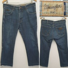 WRANGLER ARIZONA STRETCH BLUE DENIM JEANS SIZE W34 x L25 34" WAIST TROUSERS 