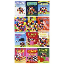 Elmer Picture 12 Books Collection by David McKee - Ages 5+ - Paperback