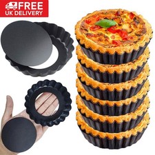 6Pcs Non Stick 4 Inch Quiche