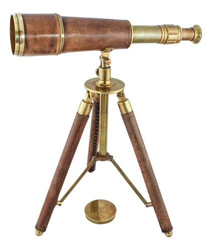 Tripod telescope made - , of