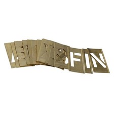  Stencils Set of Brass
