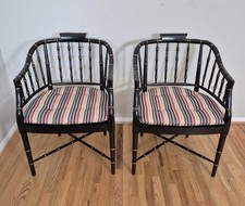 Baker Regency Black Lacquer &