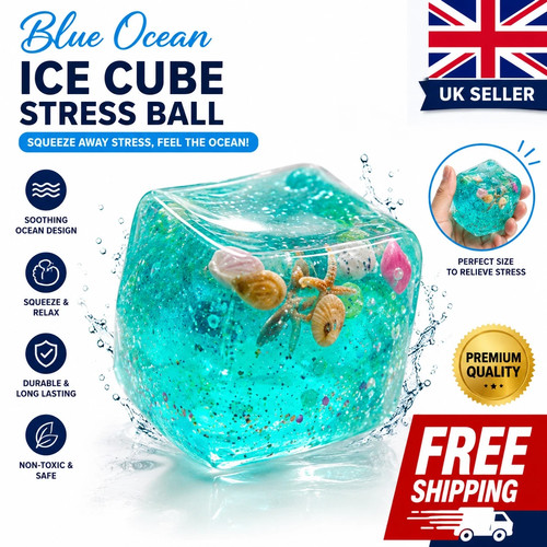 Ocean cube squishy - squishy, stress