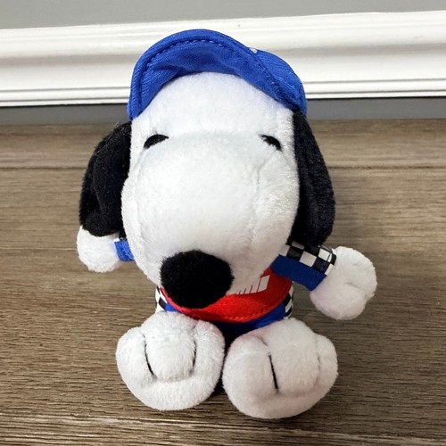 Peanuts snoopy racing plush - snoopy,