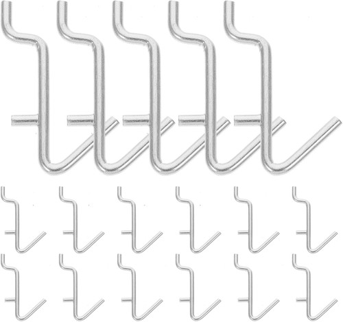 Pack metal pegboard - 20, hooks
