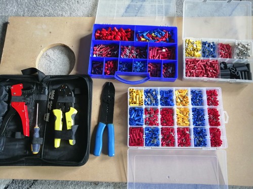 Electrical crimping tool kit - electrical,
