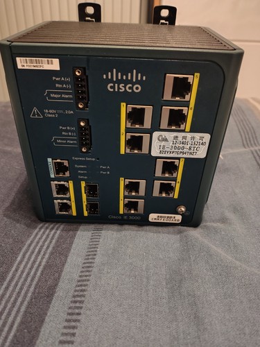 Cisco 3000 8tc industrial - cisco, ie-3000-8tc