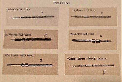 Replacement watch winding