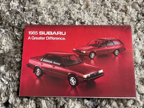1985 subaru sedan - 1985,
