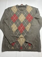 Wolsey Men’s 100% Cotton V neck Jumper In Size Medium  (H) 