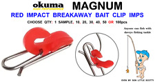 OKUMA RED: BREAKAWAY IMPS FOR LIGHT SEA FISHING IMPACT SHIELD FAST LINK