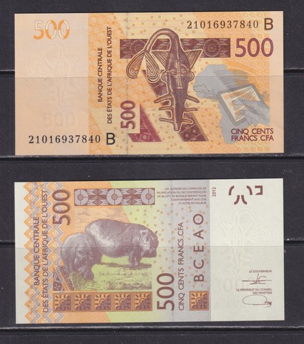 Benin 2021 500 cfa - 500, code