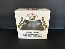 Stella Artois x2 empty glasses