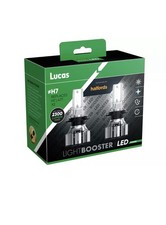LUCAS H7 LLB477 LED BULBS HEADLIGHT FRONT LIGHT 12V TWIN PACK 