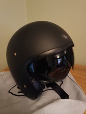 SHOEI JO open face helmet  Medium 57-58cm.  Matt Black.