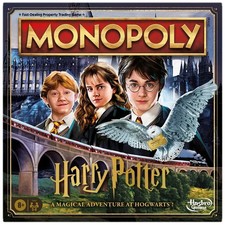 Monopoly Harry Potter Edition Board Game – Wizarding World Family Fun