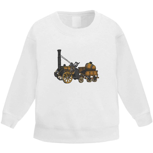 Rocket train kids sweatshirt - train',