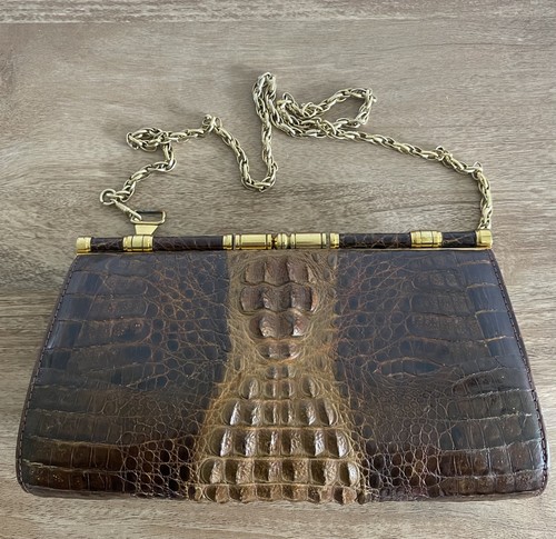 Vintage genuine crocodile - vintage,