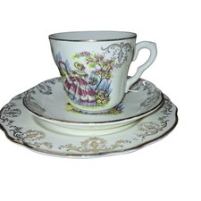 Crinoline Lady Trio Cup Saucer