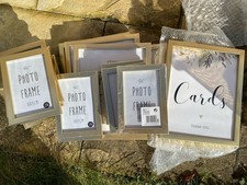Gold Frames Wedding Table Plan