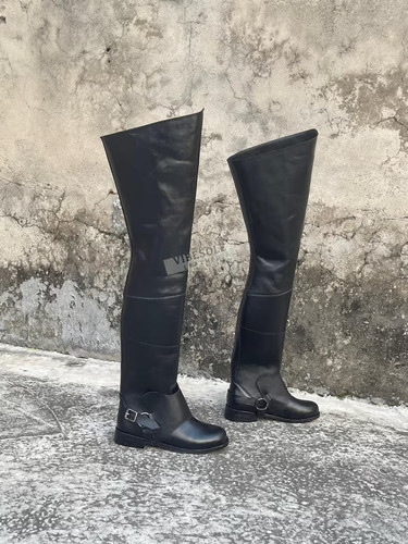 Handmade thigh high leather - handmade,