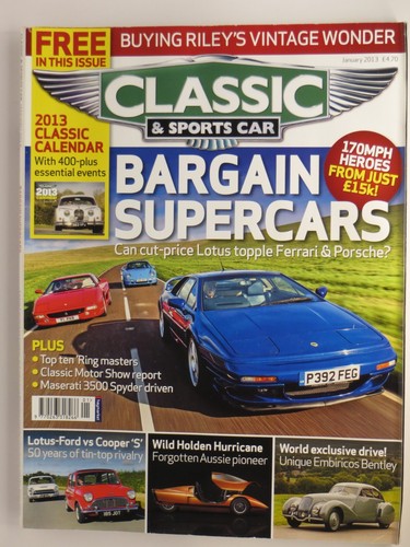 Classic sports car magazine - &,